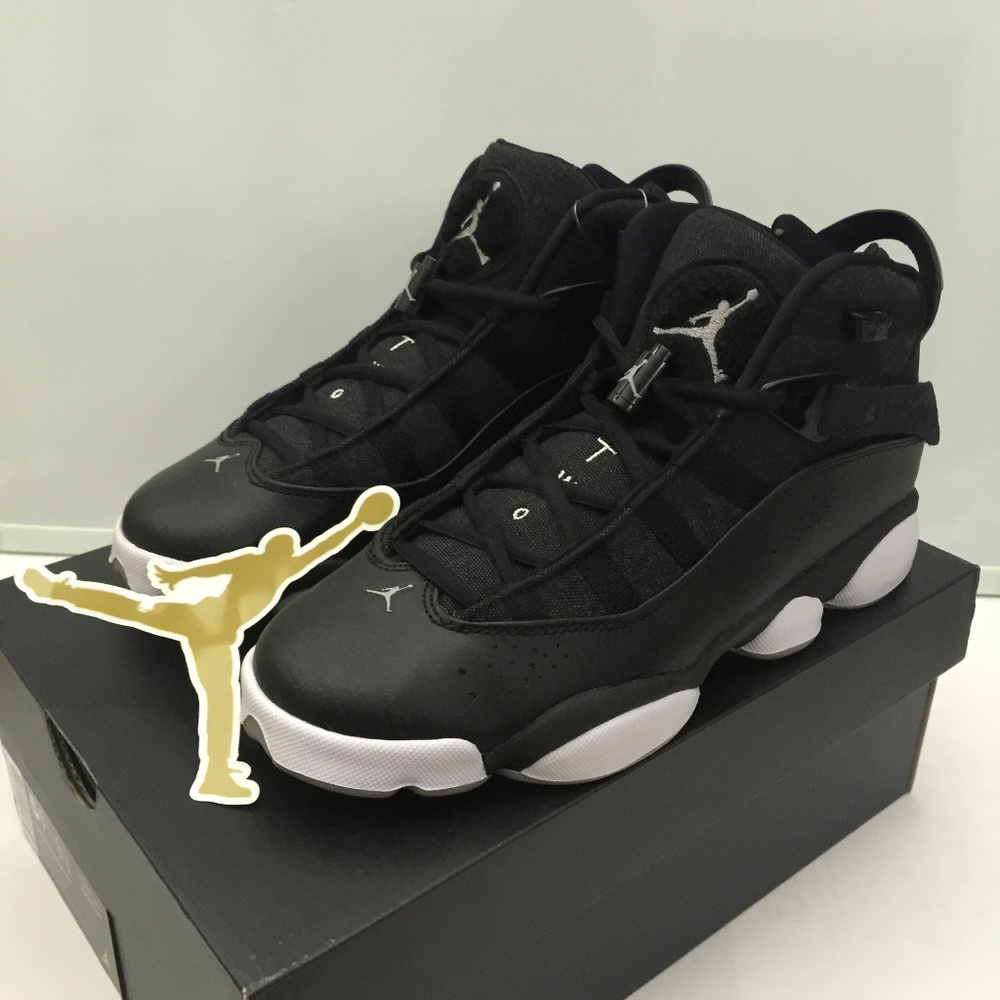 Jordan Retro 6 Rings BG Black White